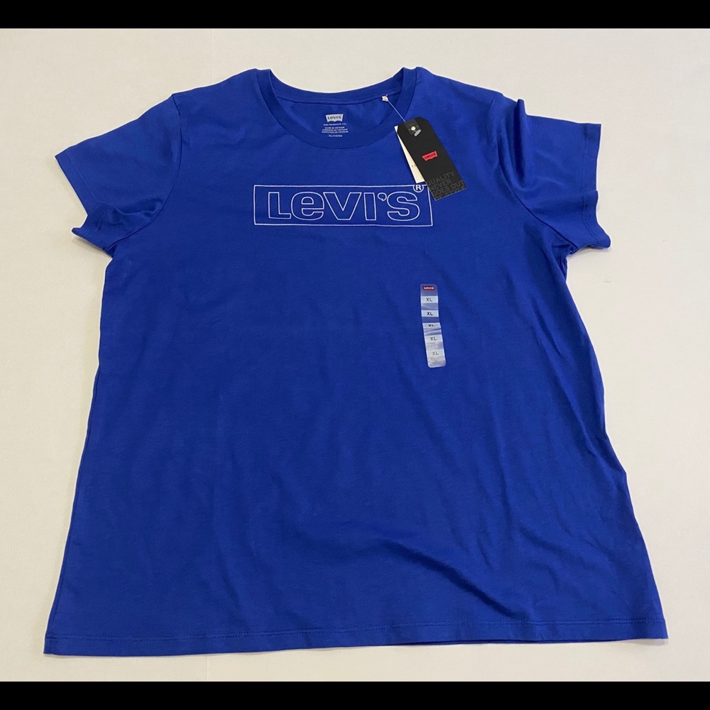 Levi’s Blue Graphic T-Shirt Size Kids XL NWT